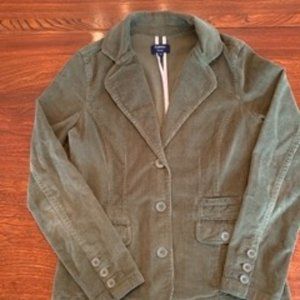 Reitmans Sage Green Corduroy Blazer Size 6P